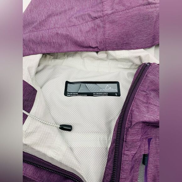 Paradox | layer 2.0 waterproof Women's Purple Jacket | size large - Picture 5 of 8